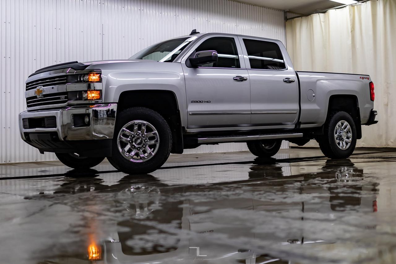 2017 Chevrolet Silverado 2500HD 4x4 Crew Cab LTZ Leather BCam Red Deer AB