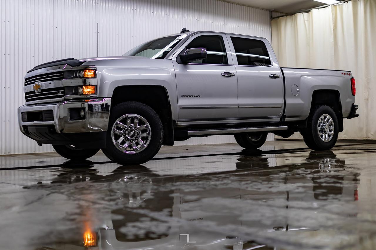 2017 Chevrolet Silverado 2500HD 4x4 Crew Cab LTZ Leather BCam Red Deer AB