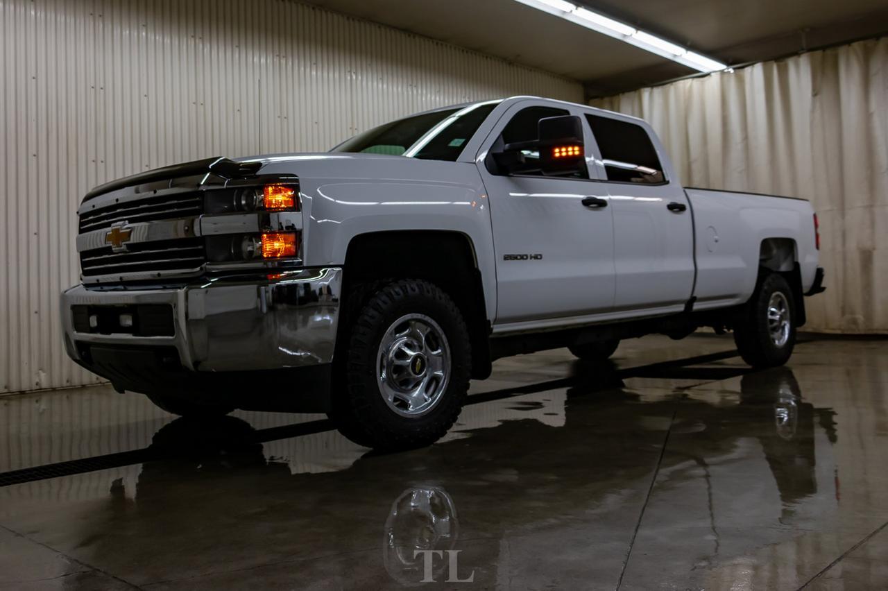 2017 Chevrolet Silverado 2500HD 4x4 Crew Cab WT Longbox BCam Pseat Red Deer AB
