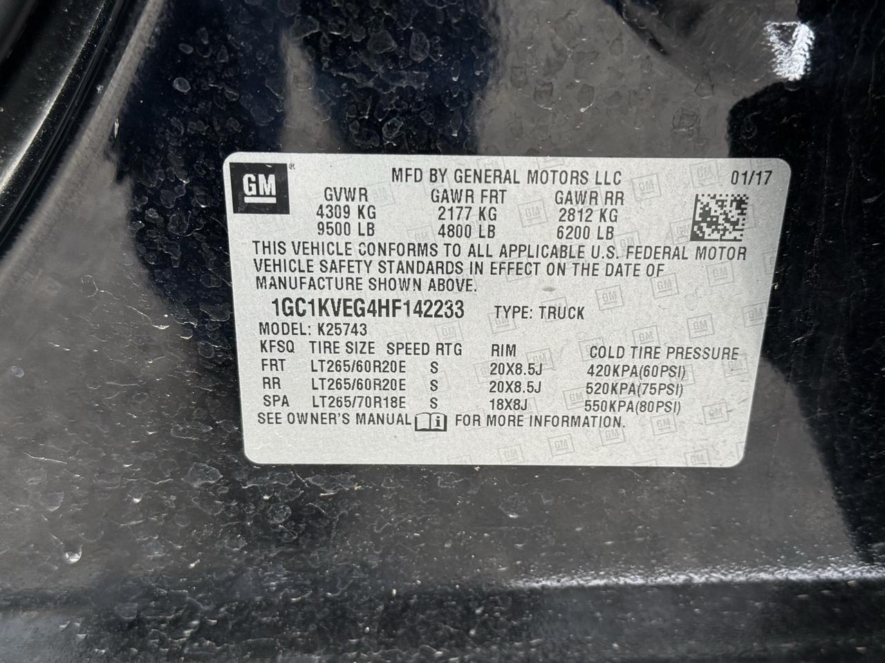 2017 Chevrolet Silverado 2500HD LT Crestwood KY