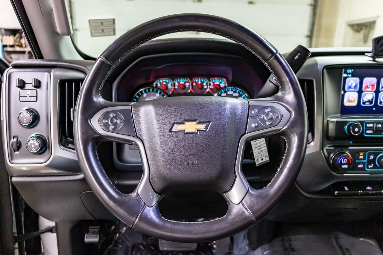 2017 Chevrolet Silverado 3500HD 4x4 Crew Cab LT Z71 Diesel Leather BCam Red Deer AB