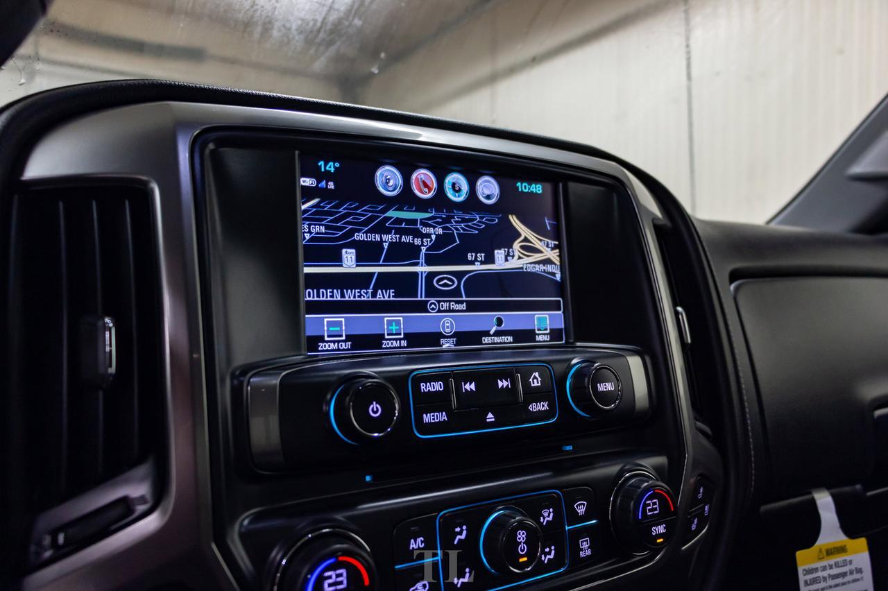 2017 Chevrolet Silverado 3500HD 4x4 Crew Cab LTZ Diesel Leather Roof Nav Red Deer AB