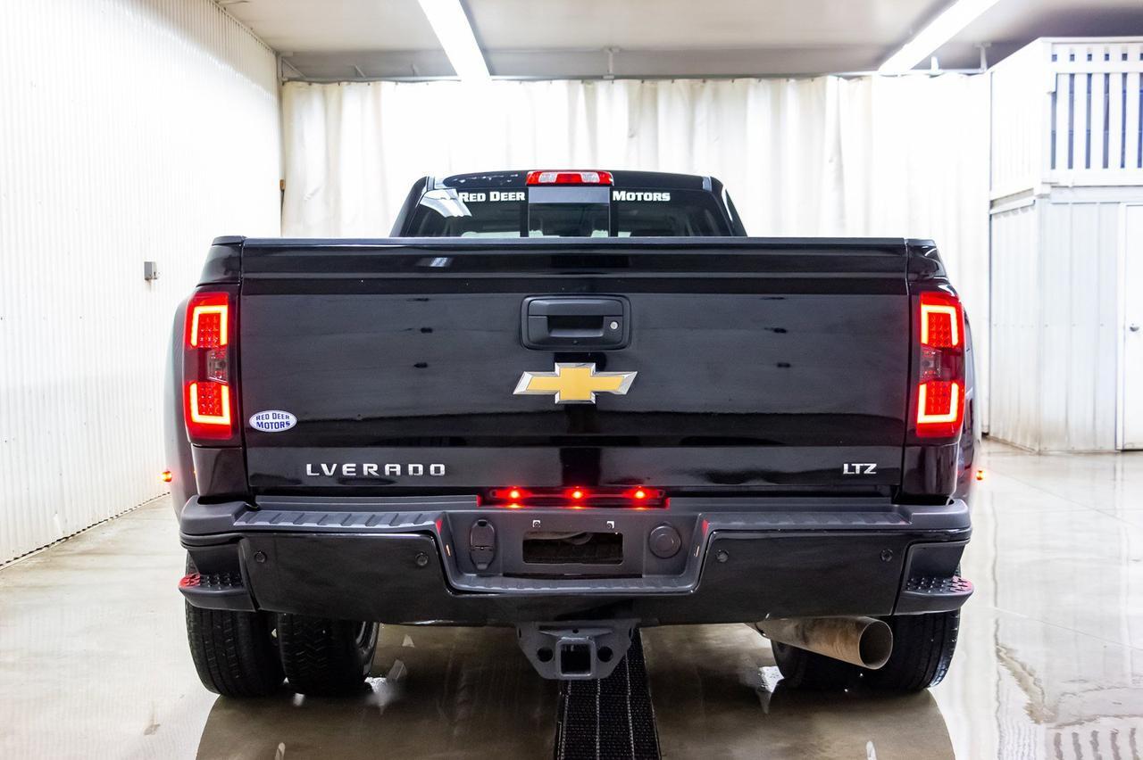2017 Chevrolet Silverado 3500HD 4x4 Crew Cab LTZ Dually Diesel Allison Red Deer AB