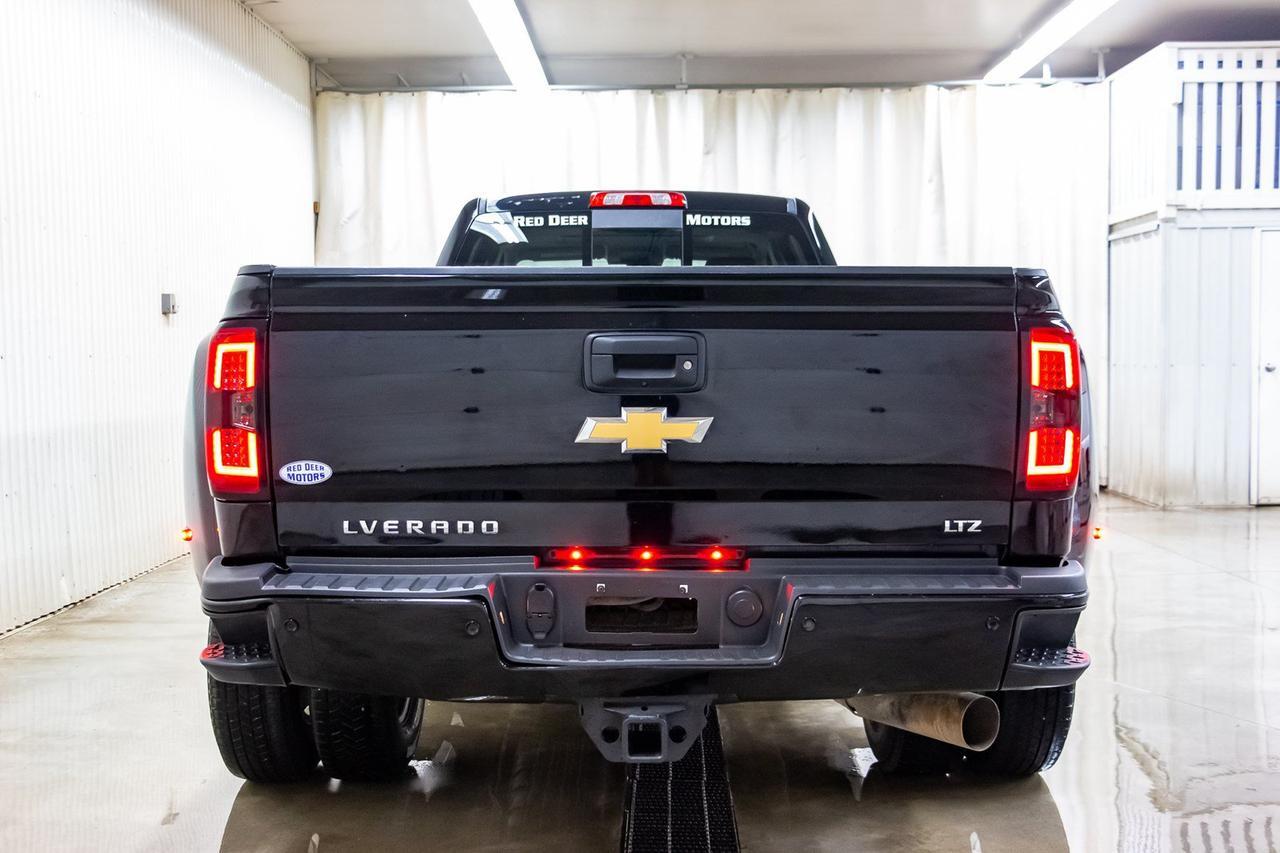 2017 Chevrolet Silverado 3500HD 4x4 Crew Cab LTZ Dually Diesel Allison Red Deer AB