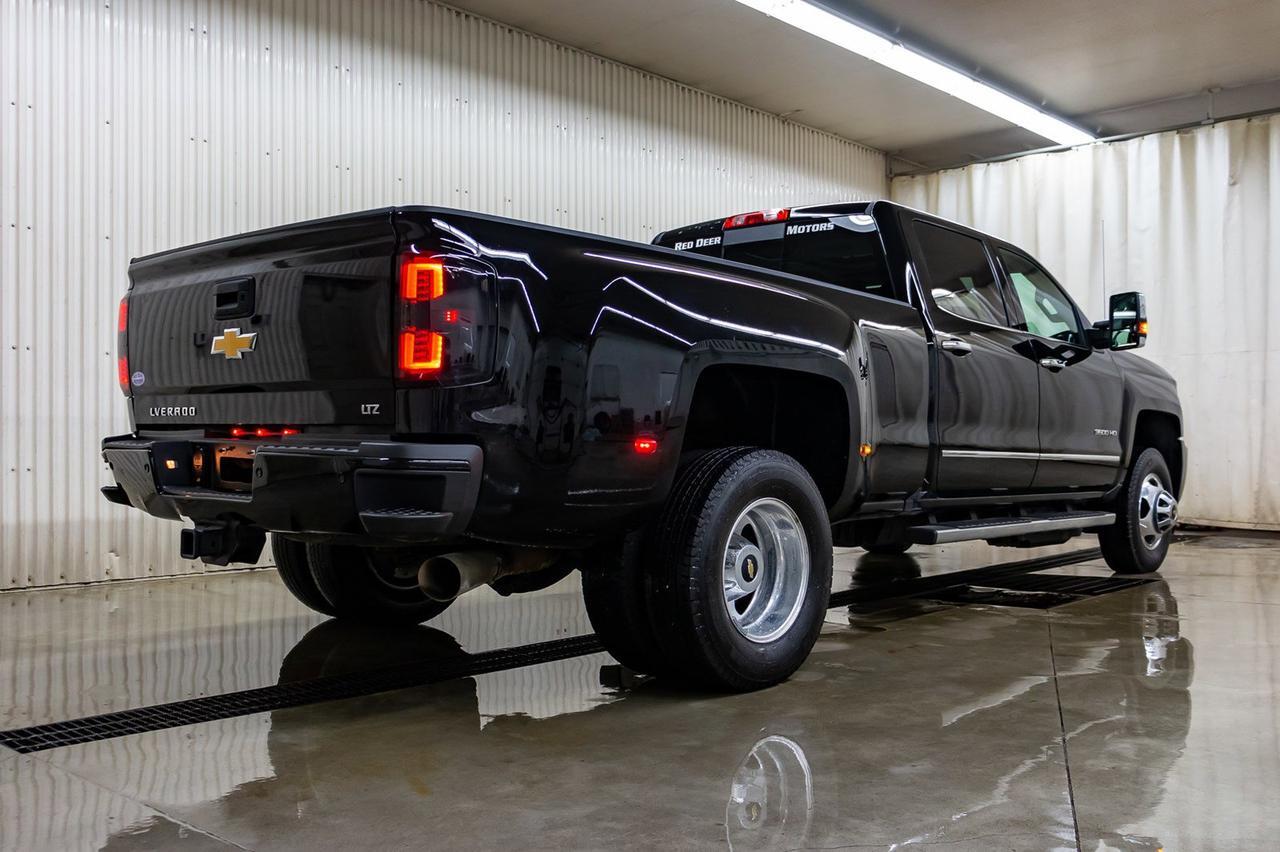 2017 Chevrolet Silverado 3500HD 4x4 Crew Cab LTZ Dually Diesel Allison Red Deer AB