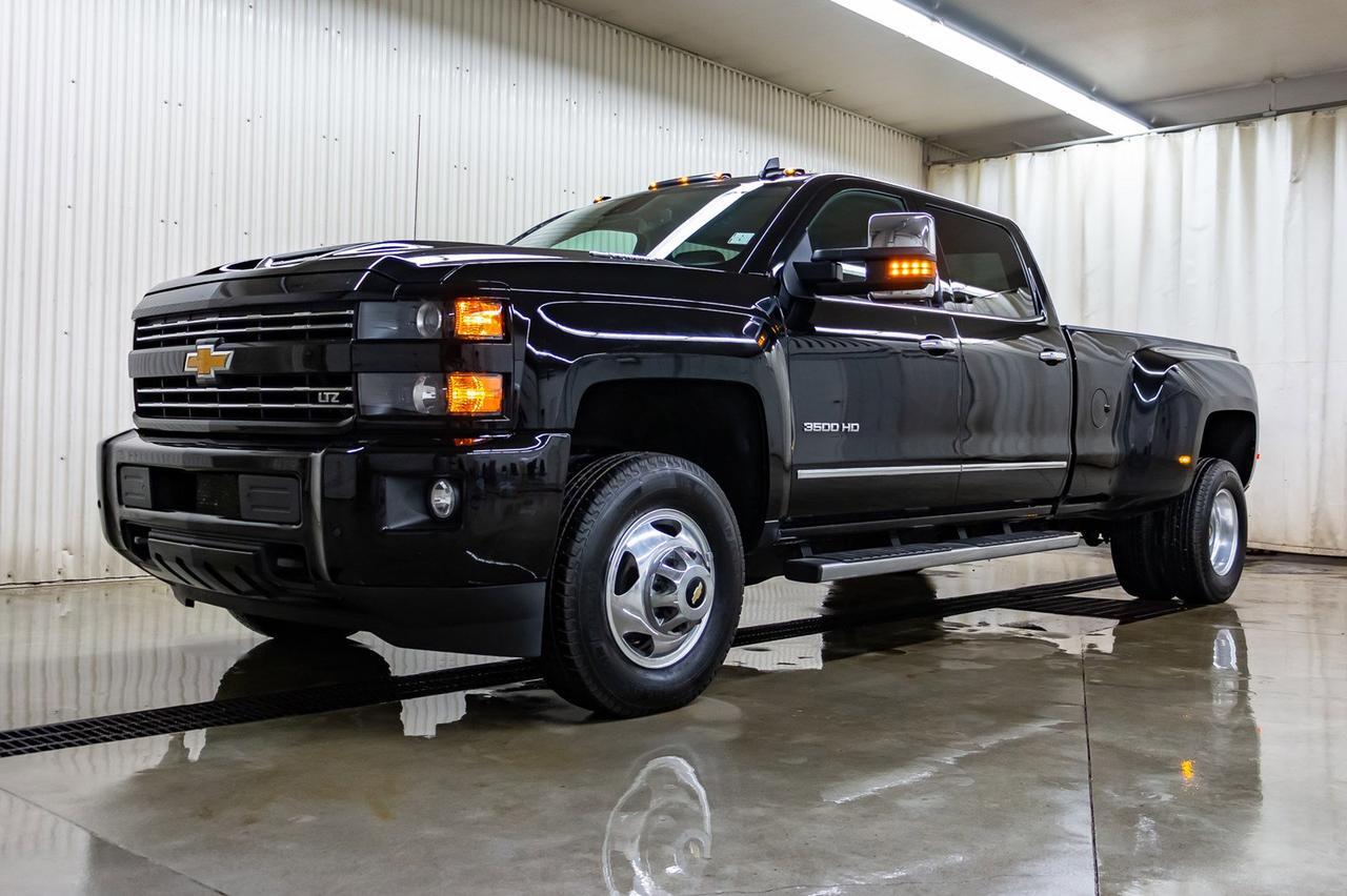 2017 Chevrolet Silverado 3500HD 4x4 Crew Cab LTZ Dually Diesel Allison Red Deer AB
