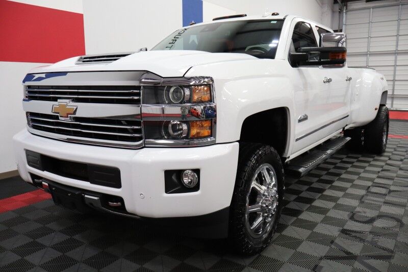 2017 Chevrolet Silverado 3500HD High Country Dually 6.6L Diesel 20in Chrome Wheels FREE WARRANTY