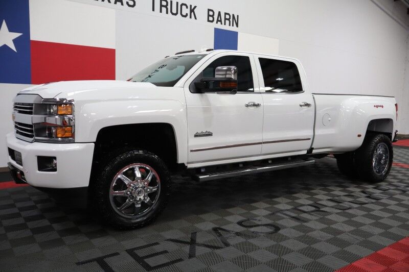 2017 Chevrolet Silverado 3500HD High Country Dually 6.6L Diesel 20in Chrome Wheels FREE WARRANTY