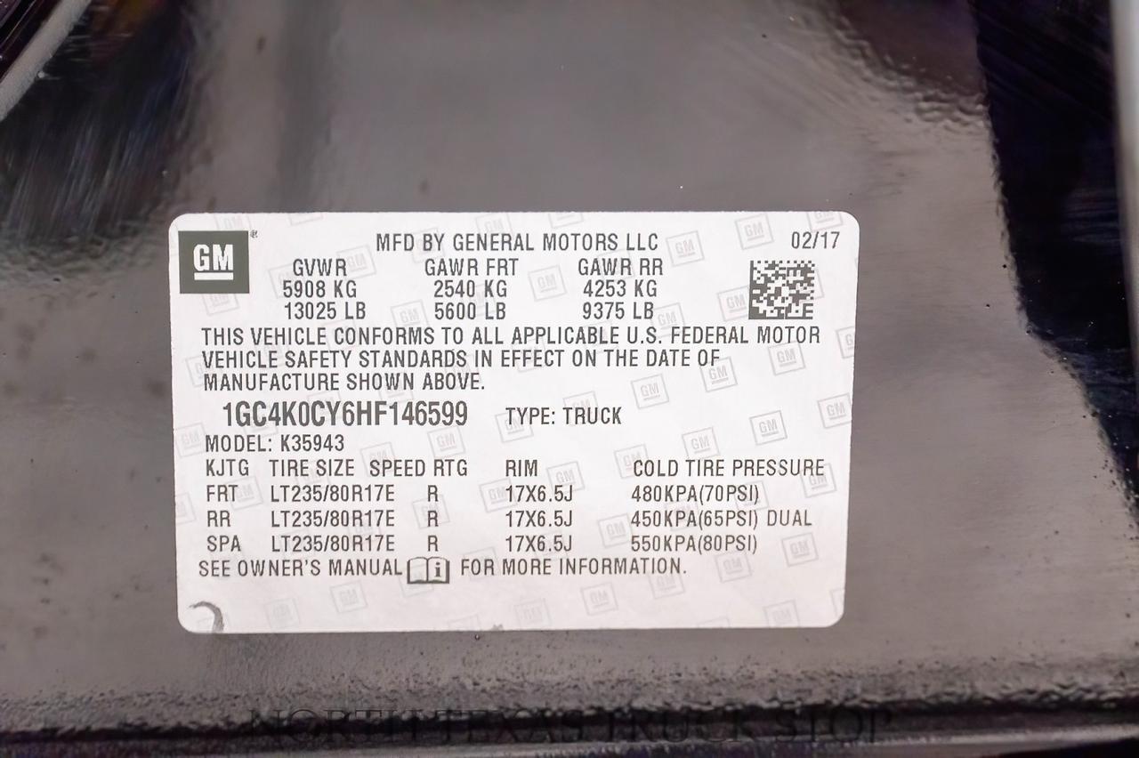 2017 Chevrolet Silverado 3500HD LTZ 6.6L Duramax Diesel 4X4 Mansfield TX