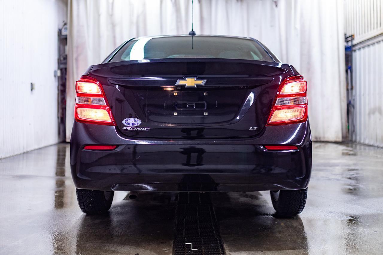 2017 Chevrolet Sonic LT BCam Heated Seats Red Deer AB