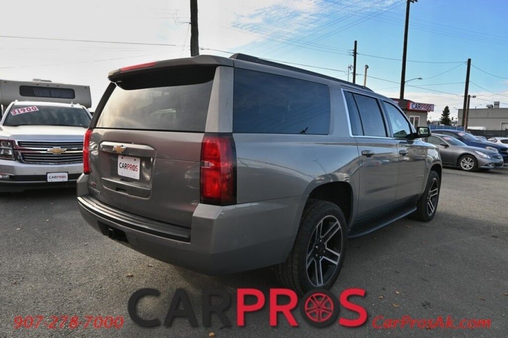 2017 Chevrolet Suburban LS - 5.3L V8 - 4X4 - Remote Start - Blocker Heater - Brake Controller - In Grill 42 Light Bar - Power Windows & Door Locks - 3rd Row Seating - Tow Package - Carfax Verified 1 Owner Anchorage AK
