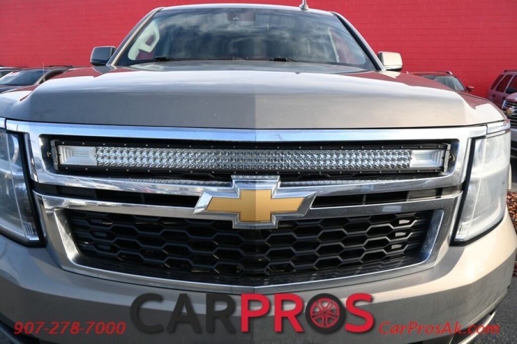2017 Chevrolet Suburban LS - 5.3L V8 - 4X4 - Remote Start - Blocker Heater - Brake Controller - In Grill 42 Light Bar - Power Windows & Door Locks - 3rd Row Seating - Tow Package - Carfax Verified 1 Owner Anchorage AK