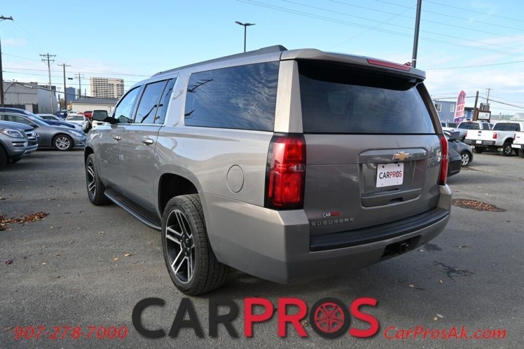 2017 Chevrolet Suburban LS - 5.3L V8 - 4X4 - Remote Start - Blocker Heater - Brake Controller - In Grill 42 Light Bar - Power Windows & Door Locks - 3rd Row Seating - Tow Package - Carfax Verified 1 Owner Anchorage AK
