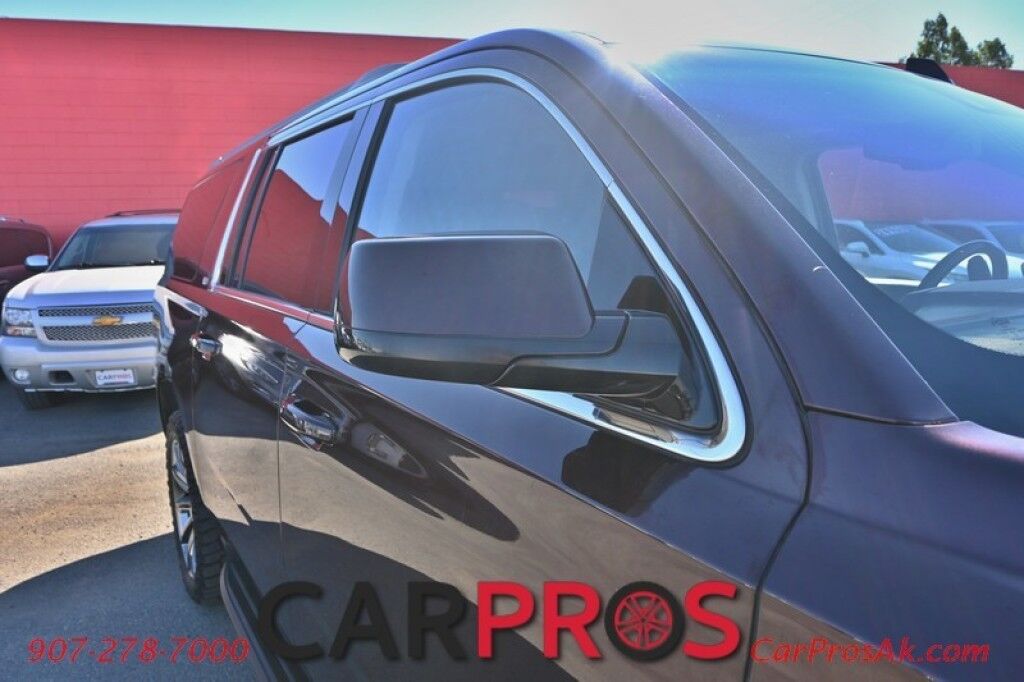 2017 Chevrolet Suburban LT - 4X4 - Luxury Pkg - Auto Start - Front & Rear Heated Leather Seats - Heated Steering - Sunroof - Bose Speakers - Blind Spot & Lane Departure - Back Up Camera - 3rd Row - Seats 8 - Power Liftgate - Fixed Running Boards - Keyless Entry & Push To St Anchorage AK
