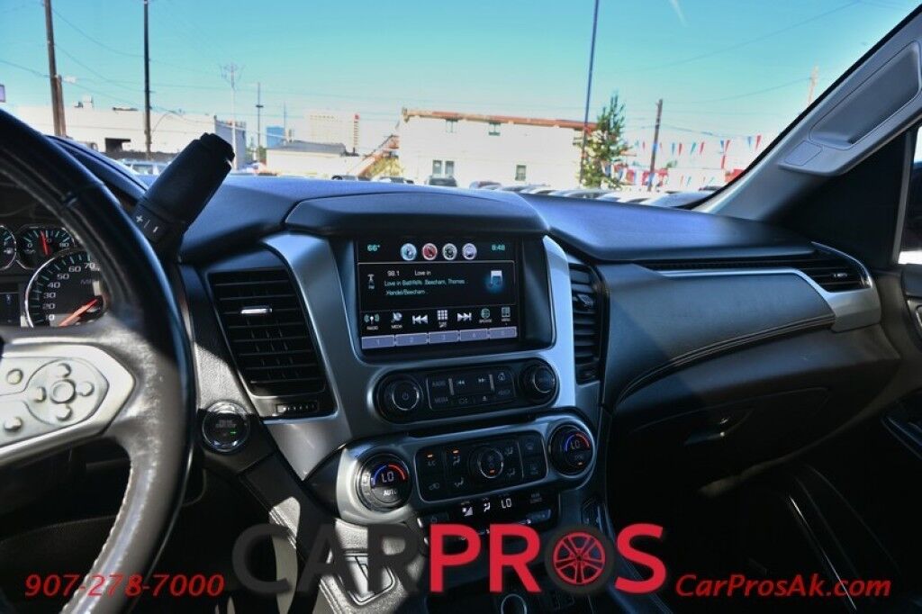 2017 Chevrolet Suburban LT - 4X4 - Luxury Pkg - Auto Start - Front & Rear Heated Leather Seats - Heated Steering - Sunroof - Bose Speakers - Blind Spot & Lane Departure - Back Up Camera - 3rd Row - Seats 8 - Power Liftgate - Fixed Running Boards - Keyless Entry & Push To St Anchorage AK