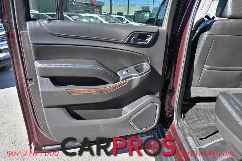 2017 Chevrolet Suburban LT - 4X4 - Luxury Pkg - Auto Start - Front & Rear Heated Leather Seats - Heated Steering - Sunroof - Bose Speakers - Blind Spot & Lane Departure - Back Up Camera - 3rd Row - Seats 8 - Power Liftgate - Fixed Running Boards - Keyless Entry & Push To St Anchorage AK