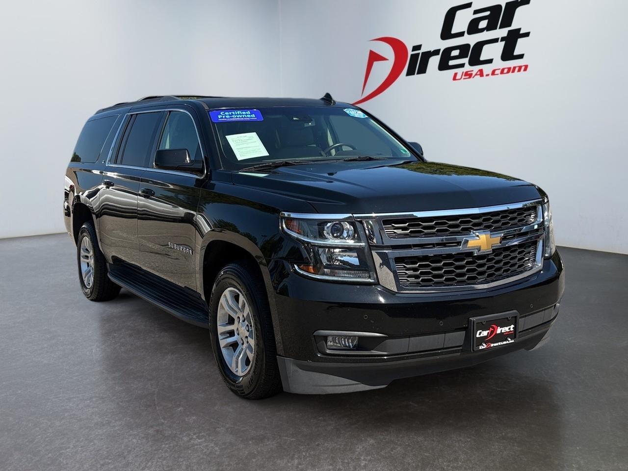 2017 Chevrolet Suburban LT, RUNNING BOARDS, POWER LIFTGATE, POWER 3RD ROW SEATS, SUNROOF, BLIND SPOT ALERT, FORWARD COLLISION WARNING, HEATED FRONT & REAR SEATS, DVD ENTERTAINMENT, BACKUP CAMERA, PARKING SENSORS, CLEAN CARFAX, THIS SUV IS FAMILY READY! Virginia Beach VA