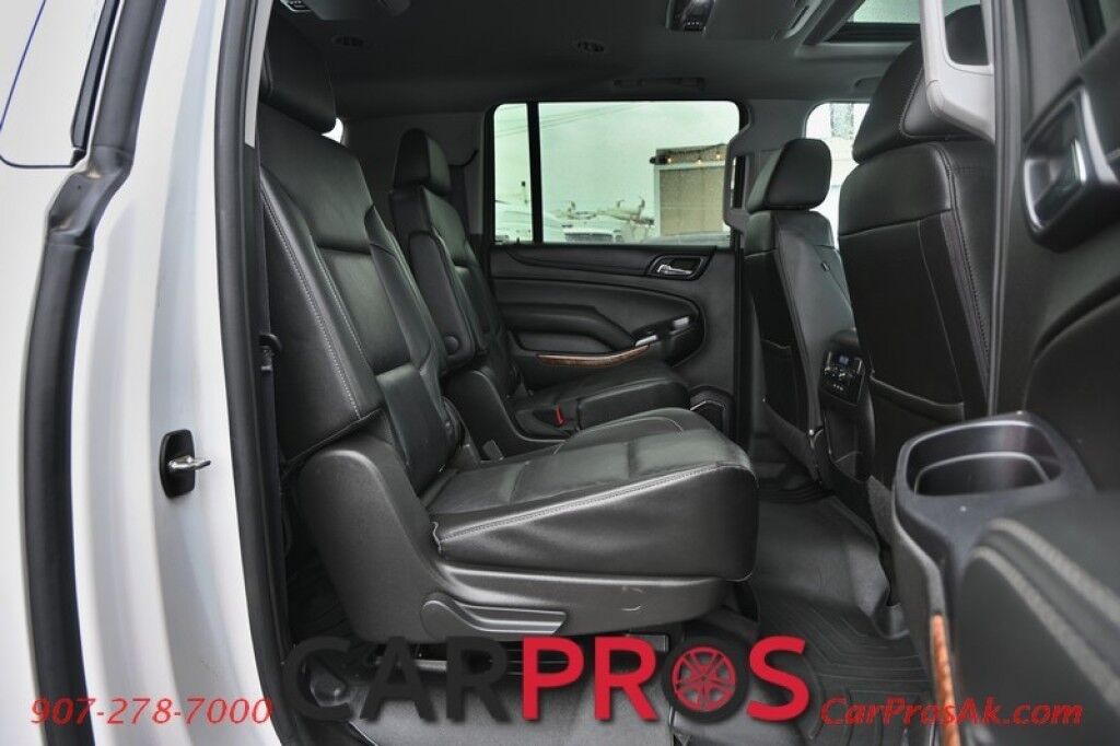 2017 Chevrolet Suburban Premier - 4X4 - Destinations Pkg - Auto Start - HUD - Heated & Cooled Leather Seats - Heated Steering - Front Collision & Blind Spot - Adaptive Cruise Control - Sunroof - 2nd Row Heated Seats - 3rd Row - Seats 8 - Rear Entertainment - Tow Pkg Anchorage AK