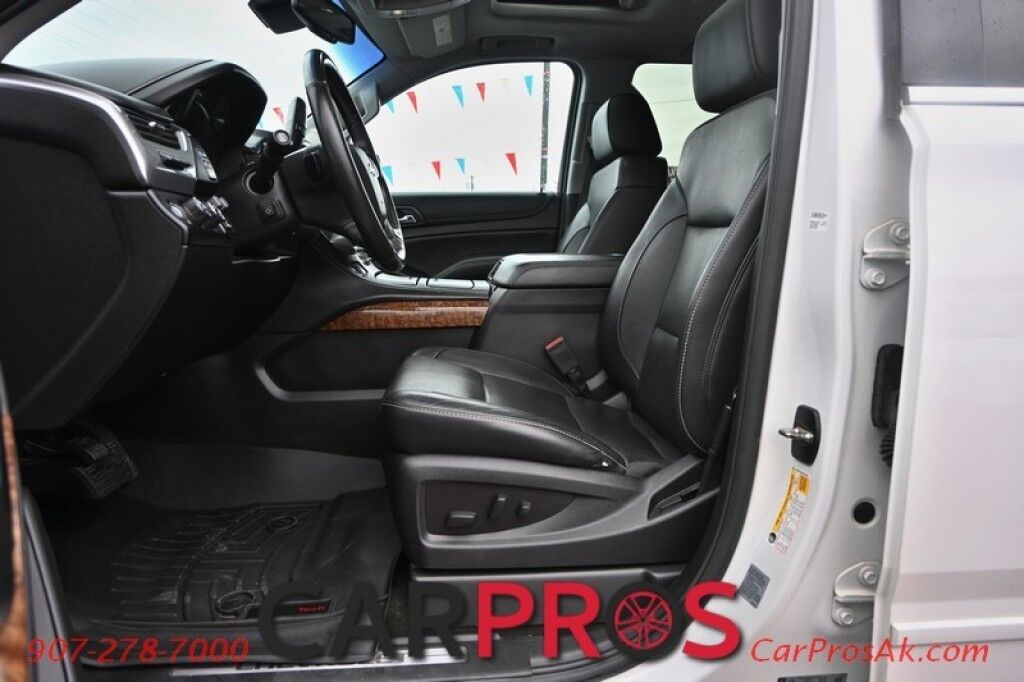 2017 Chevrolet Suburban Premier - 4X4 - Destinations Pkg - Auto Start - HUD - Heated & Cooled Leather Seats - Heated Steering - Front Collision & Blind Spot - Adaptive Cruise Control - Sunroof - 2nd Row Heated Seats - 3rd Row - Seats 8 - Rear Entertainment - Tow Pkg Anchorage AK