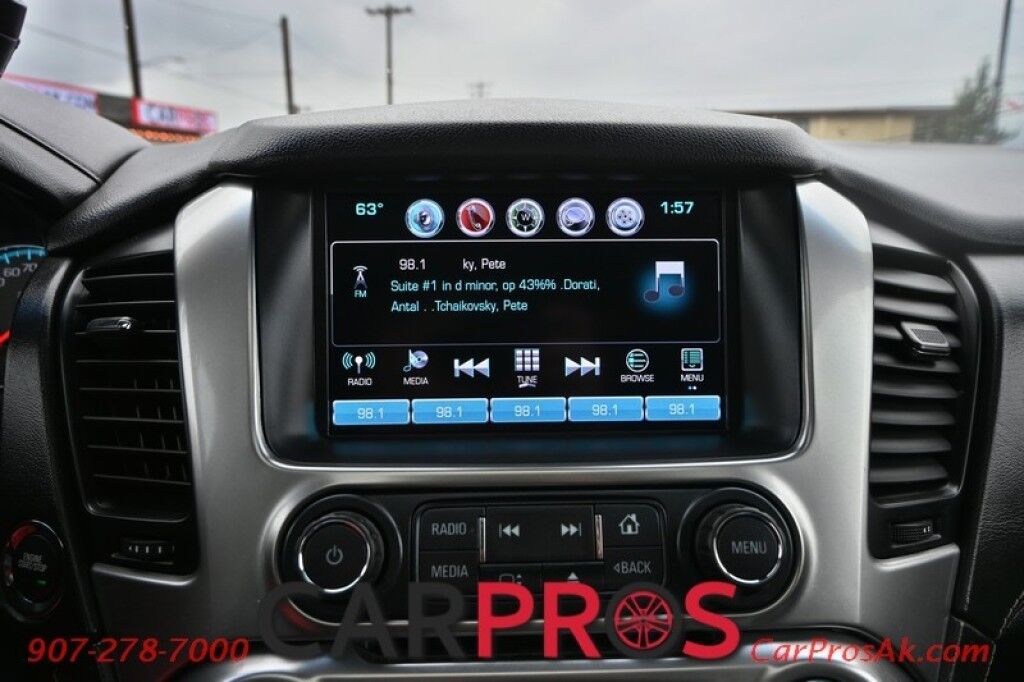 2017 Chevrolet Suburban Premier - 4X4 - Destinations Pkg - Auto Start - HUD - Heated & Cooled Leather Seats - Heated Steering - Front Collision & Blind Spot - Adaptive Cruise Control - Sunroof - 2nd Row Heated Seats - 3rd Row - Seats 8 - Rear Entertainment - Tow Pkg Anchorage AK