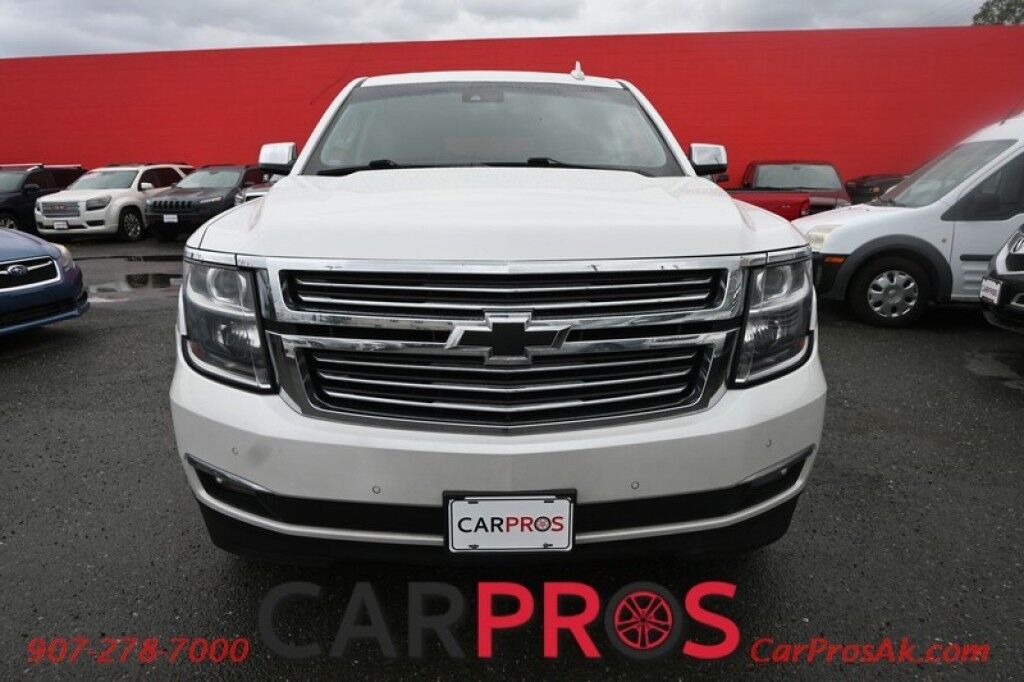 2017 Chevrolet Suburban Premier - 4X4 - Destinations Pkg - Auto Start - HUD - Heated & Cooled Leather Seats - Heated Steering - Front Collision & Blind Spot - Adaptive Cruise Control - Sunroof - 2nd Row Heated Seats - 3rd Row - Seats 8 - Rear Entertainment - Tow Pkg