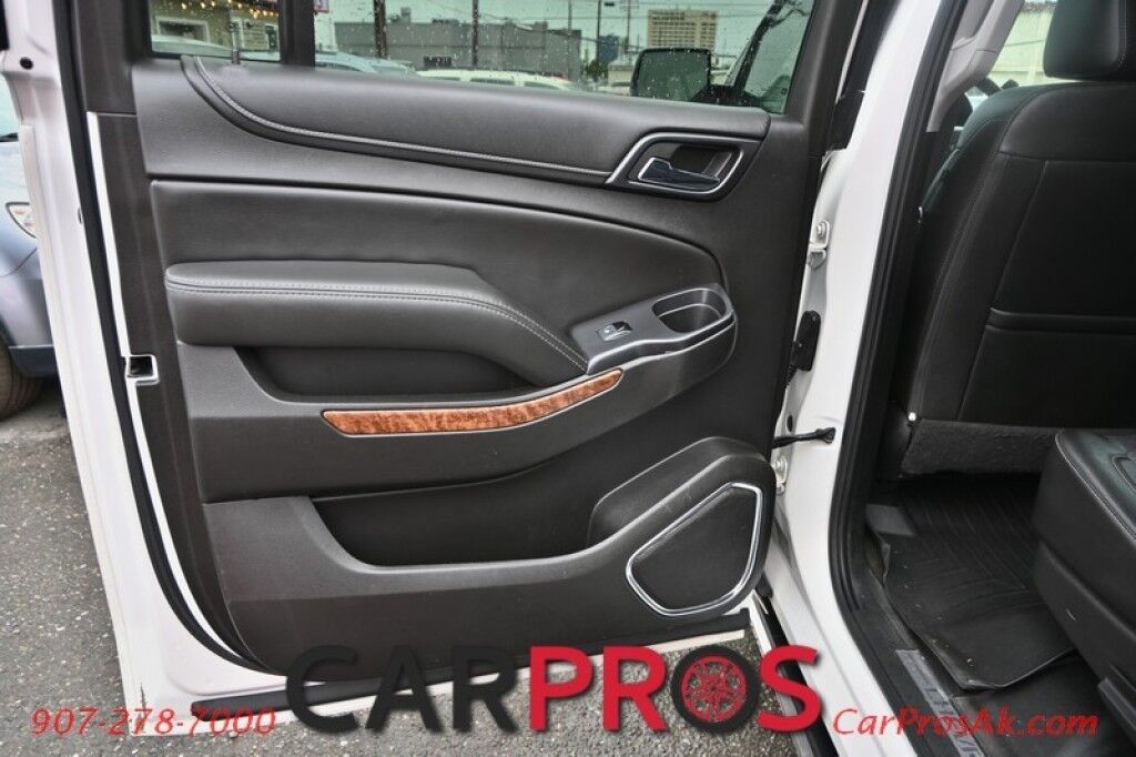 2017 Chevrolet Suburban Premier - 4X4 - Destinations Pkg - Auto Start - HUD - Heated & Cooled Leather Seats - Heated Steering - Front Collision & Blind Spot - Adaptive Cruise Control - Sunroof - 2nd Row Heated Seats - 3rd Row - Seats 8 - Rear Entertainment - Tow Pkg Anchorage AK