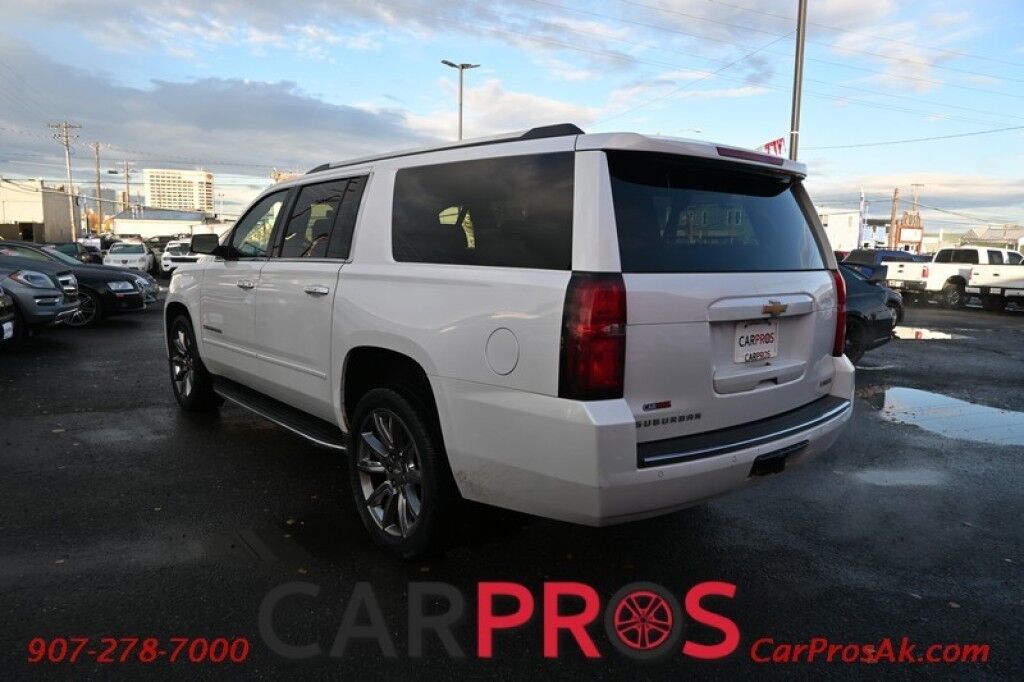 2017 Chevrolet Suburban Premier - 5.3L V8 - 4X4 - Front Leather Heated/Cooled Seats - 2nd Row Heated Captain Seats - HUD - Remote Start - Navigation - Backup Camera Bluetooth - Rear Entertainment - Bose Sound System Anchorage AK