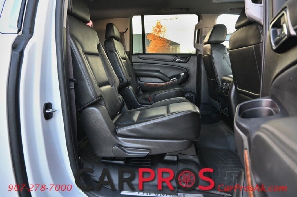 2017 Chevrolet Suburban Premier - 5.3L V8 - 4X4 - Front Leather Heated/Cooled Seats - 2nd Row Heated Captain Seats - HUD - Remote Start - Navigation - Backup Camera Bluetooth - Rear Entertainment - Bose Sound System Anchorage AK