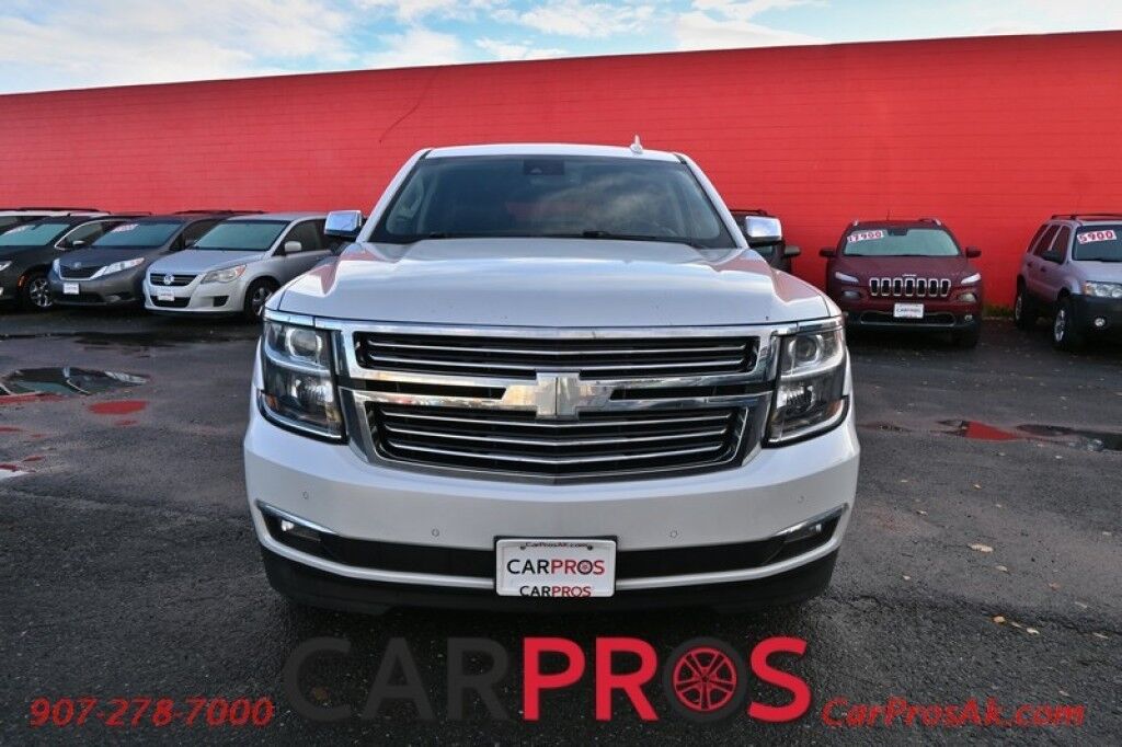 2017 Chevrolet Suburban Premier - 5.3L V8 - 4X4 - Front Leather Heated/Cooled Seats - 2nd Row Heated Captain Seats - HUD - Remote Start - Navigation - Backup Camera Bluetooth - Rear Entertainment - Bose Sound System Anchorage AK