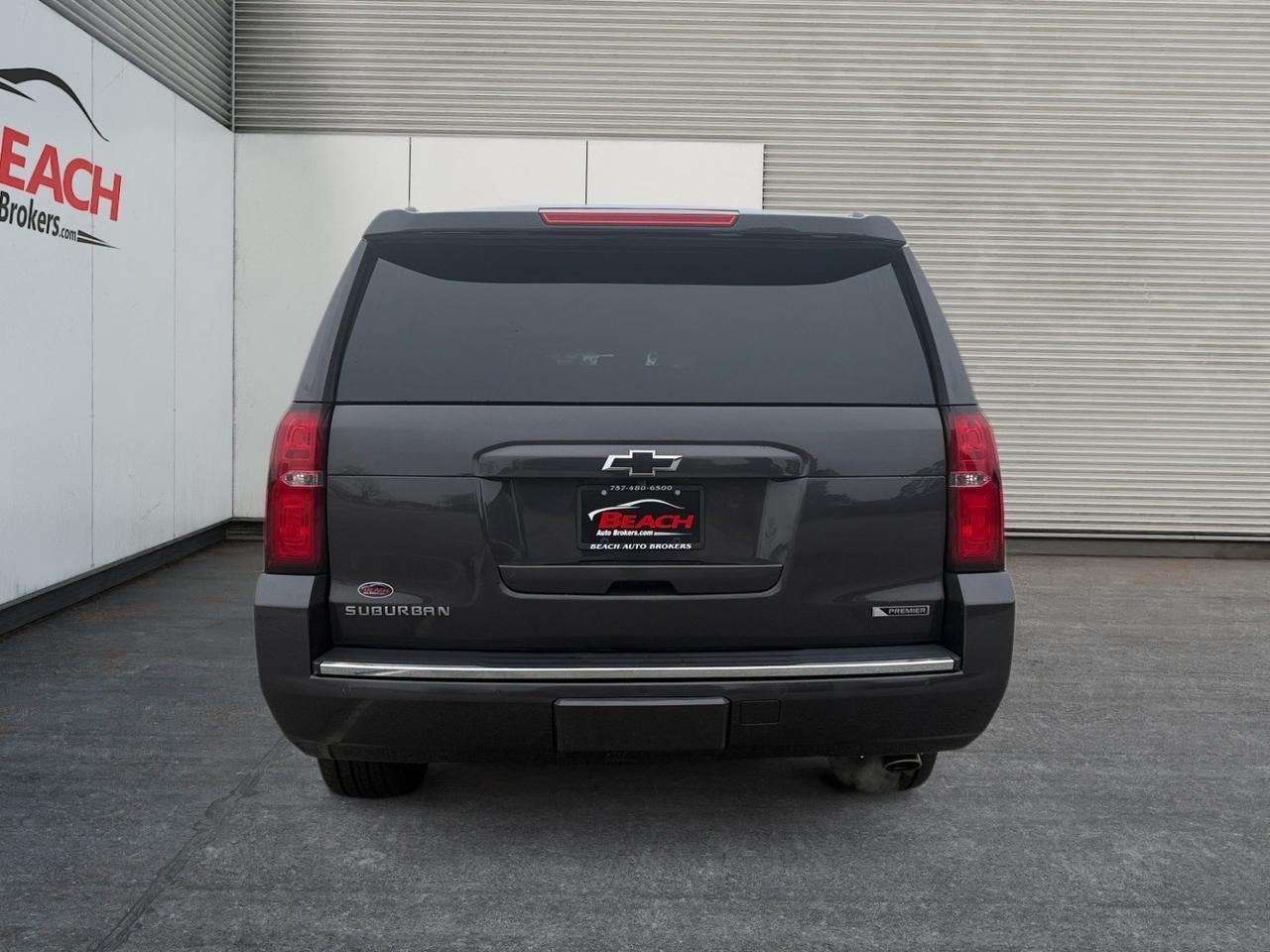 2017 Chevrolet Suburban Premier, HEATED/VENTILATED SEATS, HEATED 2ND ROW, 3RD ROW, SUNROOF, DVD ENTERTRAINMENT, NAVIGATION, POWER MIRRORS, TURN SIGNAL MIRRORS, POWER LIFTGATE, LUGGAGE RACK, ONLY 1 OWNER, THE PERFECT FAMILY VEHICLE! Norfolk VA