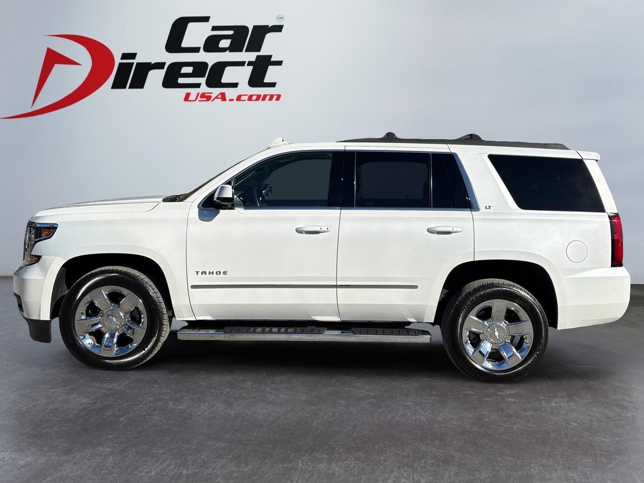 2017 Chevrolet Tahoe LT, RUNNING BOARDS, LANE KEEP ASSIST, BLIND SPOT ALERT, REAR DVD ENTERTAINMENT, ROOF RAILS, SUNROOF HEATED SEATS, POWER 3RD ROW SEATS, APPLE CARPLAY/ANDROID AUTO, TOW PACKAGE, BACKUP CAMERA, PARKING SENSORS, LOW MILEAGE, ONLY 1 OWNER, TAKE THIS TAHOE