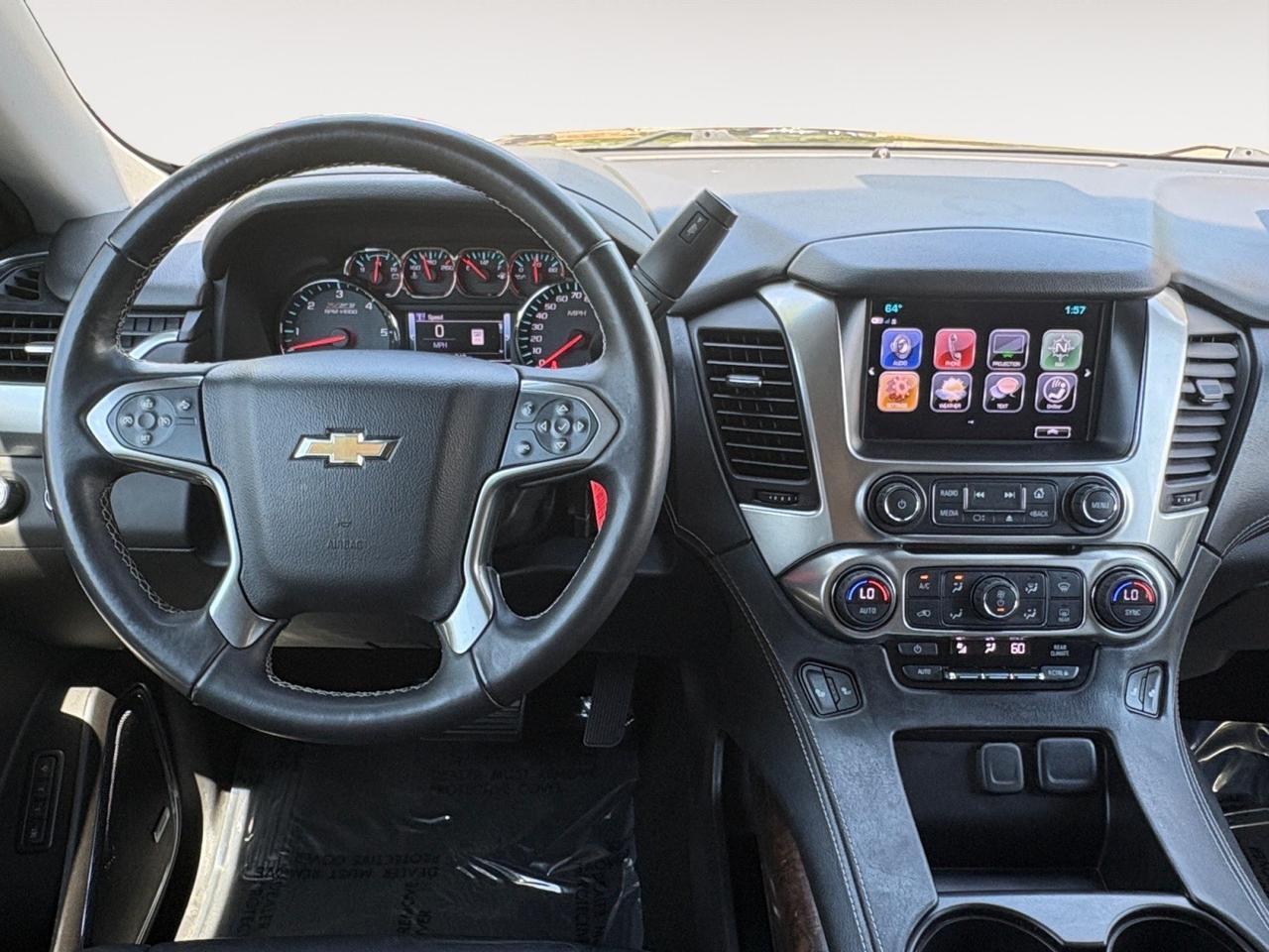 2017 Chevrolet Tahoe LT, RUNNING BOARDS, ROOF RAILS, HANDS FREE LIFTGATE, HEATED SEATS, POWER 3RD ROW SEATS, BLIND SPOT ALERT, BACKUP CAMERA, PARKING SENSORS, REMOTE START, ONSTAR CONNECT, LOW MILES, CLEAN CARFAX, TAKE THE WHOLE FAMILY IN A TAHOE!