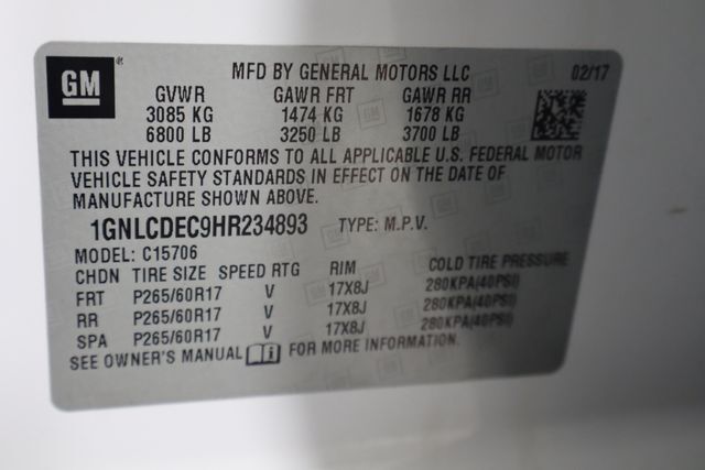2017 Chevrolet Tahoe Police Raleigh NC