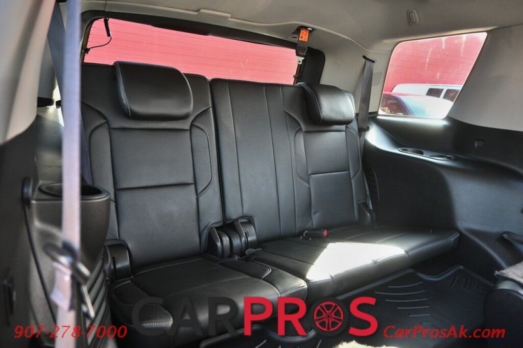 2017 Chevrolet Tahoe Premier - 4X4 - Auto Start - Heated & Cooled Leather Seats - Heated Steering Wheel - Sunroof - Bose Speakers - Navigation - Adaptive Cruise Control - Forward Collision & Blind Spot Alert - Back Up Camera - Power 3rd Row - Seats 7 - Tow Pkg Anchorage AK
