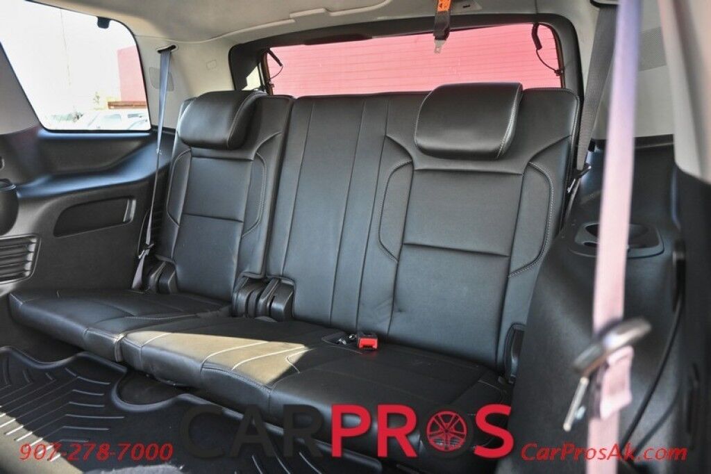2017 Chevrolet Tahoe Premier - 4X4 - Auto Start - Heated & Cooled Leather Seats - Heated Steering Wheel - Sunroof - Bose Speakers - Navigation - Adaptive Cruise Control - Forward Collision & Blind Spot Alert - Back Up Camera - Power 3rd Row - Seats 7 - Tow Pkg Anchorage AK