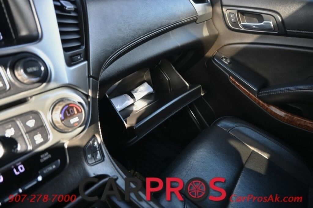 2017 Chevrolet Tahoe Premier - 4X4 - Auto Start - Heated & Cooled Leather Seats - Heated Steering Wheel - Sunroof - Bose Speakers - Navigation - Adaptive Cruise Control - Forward Collision & Blind Spot Alert - Back Up Camera - Power 3rd Row - Seats 7 - Tow Pkg Anchorage AK