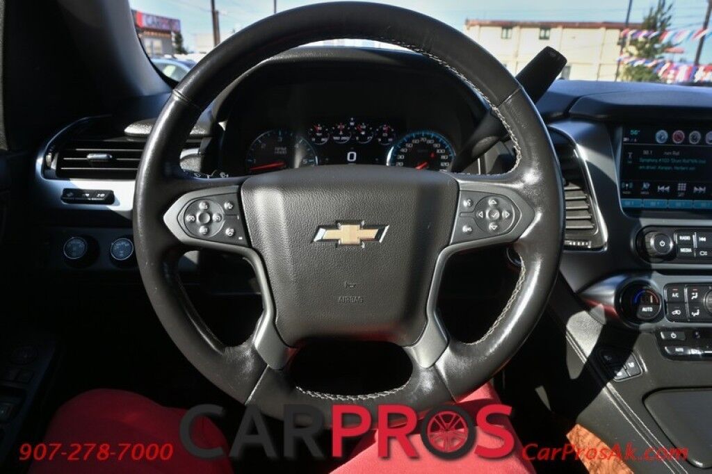 2017 Chevrolet Tahoe Premier - 4X4 - Auto Start - Heated & Cooled Leather Seats - Heated Steering Wheel - Sunroof - Bose Speakers - Navigation - Adaptive Cruise Control - Forward Collision & Blind Spot Alert - Back Up Camera - Power 3rd Row - Seats 7 - Tow Pkg Anchorage AK