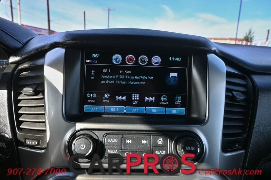 2017 Chevrolet Tahoe Premier - 4X4 - Auto Start - Heated & Cooled Leather Seats - Heated Steering Wheel - Sunroof - Bose Speakers - Navigation - Adaptive Cruise Control - Forward Collision & Blind Spot Alert - Back Up Camera - Power 3rd Row - Seats 7 - Tow Pkg Anchorage AK