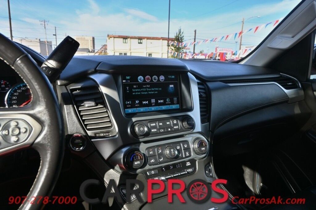 2017 Chevrolet Tahoe Premier - 4X4 - Auto Start - Heated & Cooled Leather Seats - Heated Steering Wheel - Sunroof - Bose Speakers - Navigation - Adaptive Cruise Control - Forward Collision & Blind Spot Alert - Back Up Camera - Power 3rd Row - Seats 7 - Tow Pkg Anchorage AK