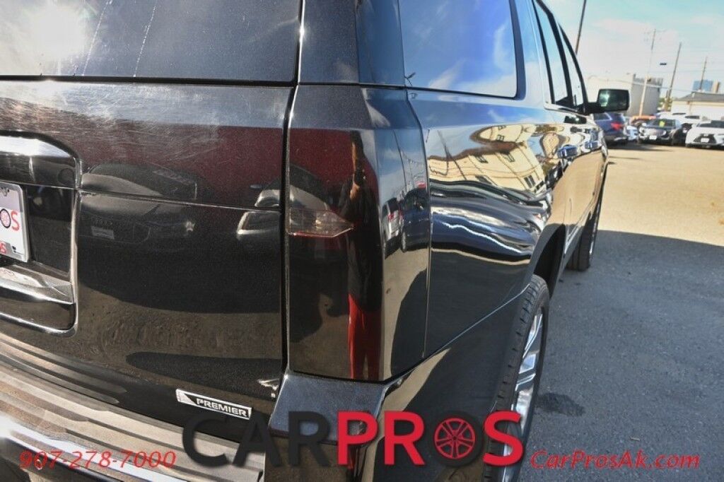2017 Chevrolet Tahoe Premier - 4X4 - Auto Start - Heated & Cooled Leather Seats - Heated Steering Wheel - Sunroof - Bose Speakers - Navigation - Adaptive Cruise Control - Forward Collision & Blind Spot Alert - Back Up Camera - Power 3rd Row - Seats 7 - Tow Pkg Anchorage AK