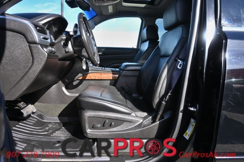2017 Chevrolet Tahoe Premier - 4X4 - Auto Start - Heated & Cooled Leather Seats - Heated Steering Wheel - Sunroof - Bose Speakers - Navigation - Adaptive Cruise Control - Forward Collision & Blind Spot Alert - Back Up Camera - Power 3rd Row - Seats 7 - Tow Pkg Anchorage AK