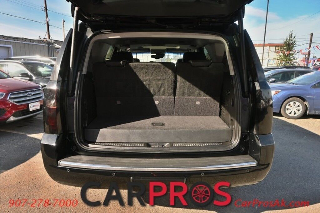 2017 Chevrolet Tahoe Premier - 4X4 - Auto Start - Heated & Cooled Leather Seats - Heated Steering Wheel - Sunroof - Bose Speakers - Navigation - Adaptive Cruise Control - Forward Collision & Blind Spot Alert - Back Up Camera - Power 3rd Row - Seats 7 - Tow Pkg Anchorage AK