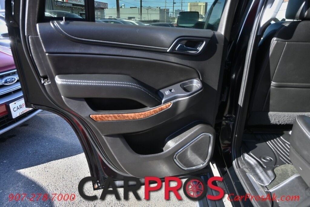 2017 Chevrolet Tahoe Premier - 4X4 - Auto Start - Heated & Cooled Leather Seats - Heated Steering Wheel - Sunroof - Bose Speakers - Navigation - Adaptive Cruise Control - Forward Collision & Blind Spot Alert - Back Up Camera - Power 3rd Row - Seats 7 - Tow Pkg Anchorage AK