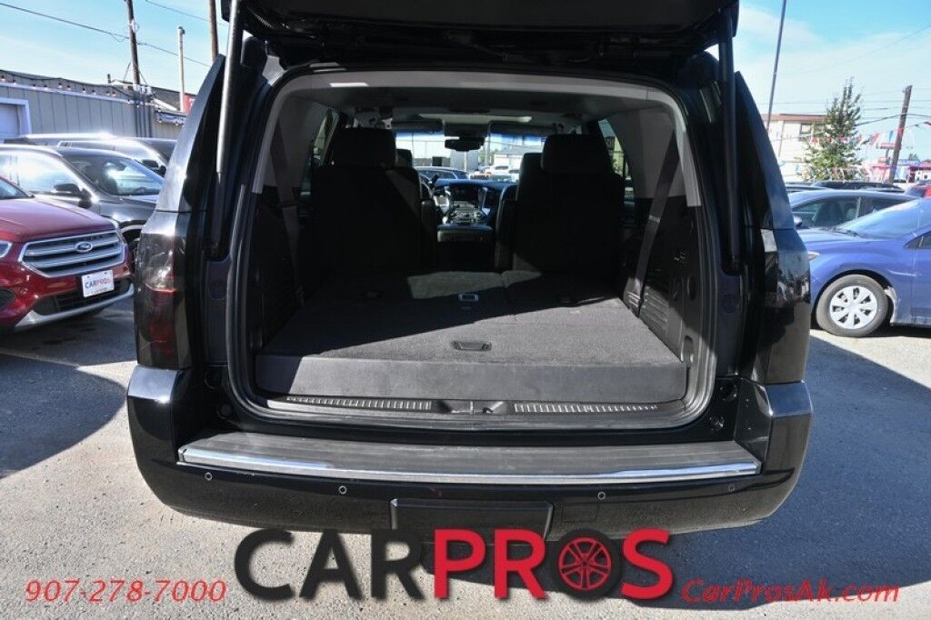 2017 Chevrolet Tahoe Premier - 4X4 - Auto Start - Heated & Cooled Leather Seats - Heated Steering Wheel - Sunroof - Bose Speakers - Navigation - Adaptive Cruise Control - Forward Collision & Blind Spot Alert - Back Up Camera - Power 3rd Row - Seats 7 - Tow Pkg Anchorage AK