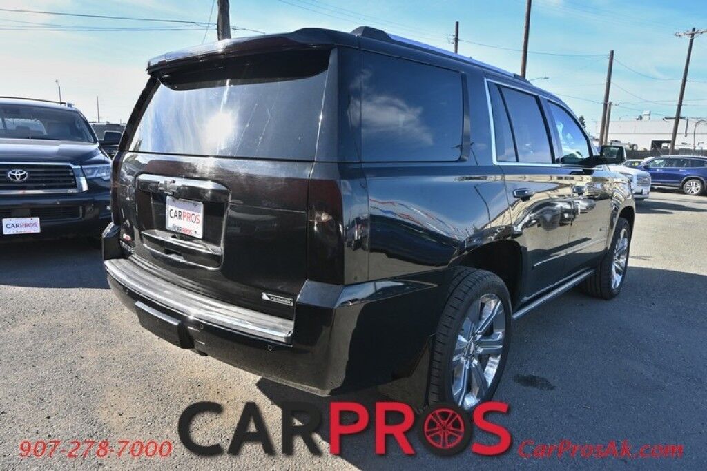 2017 Chevrolet Tahoe Premier - 4X4 - Auto Start - Heated & Cooled Leather Seats - Heated Steering Wheel - Sunroof - Bose Speakers - Navigation - Adaptive Cruise Control - Forward Collision & Blind Spot Alert - Back Up Camera - Power 3rd Row - Seats 7 - Tow Pkg Anchorage AK