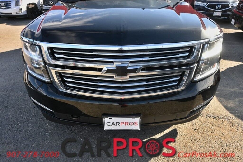 2017 Chevrolet Tahoe Premier - 4X4 - Auto Start - Heated & Cooled Leather Seats - Heated Steering Wheel - Sunroof - Bose Speakers - Navigation - Adaptive Cruise Control - Forward Collision & Blind Spot Alert - Back Up Camera - Power 3rd Row - Seats 7 - Tow Pkg Anchorage AK