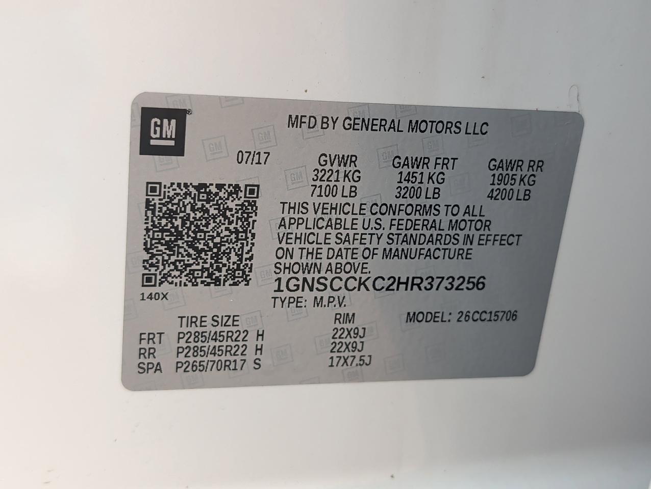 2017 Chevrolet Tahoe Premier San Juan TX