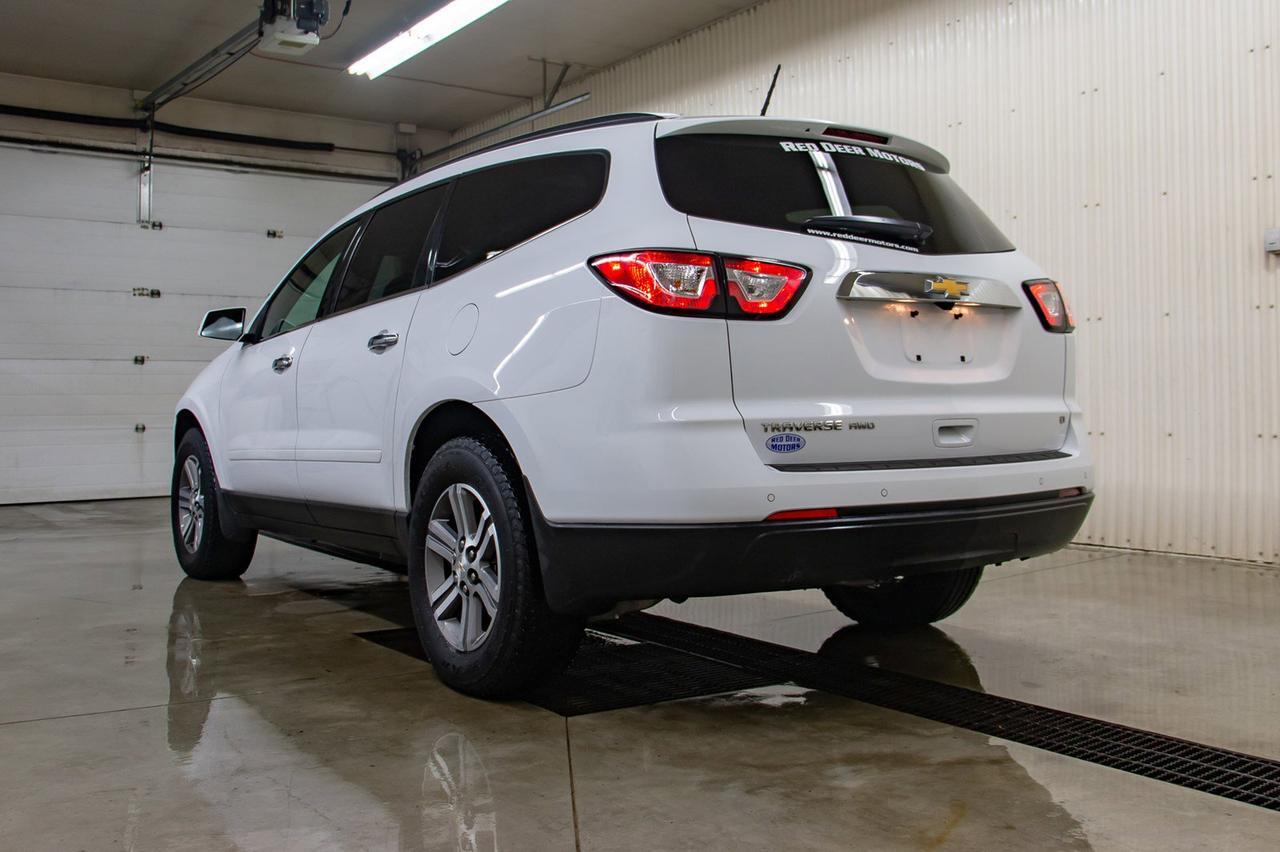 2017 Chevrolet Traverse AWD LT Sport Roof BCam DVD Red Deer AB