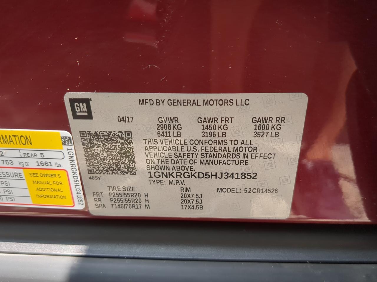 2017 Chevrolet Traverse LT Winder GA