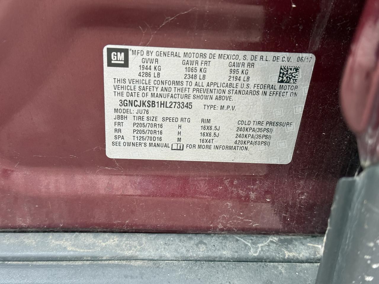 2017 Chevrolet Trax LS Crestwood KY